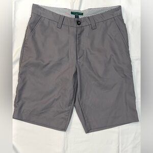 Tommy Hilfiger Men's Charcoal Flat Front Shorts